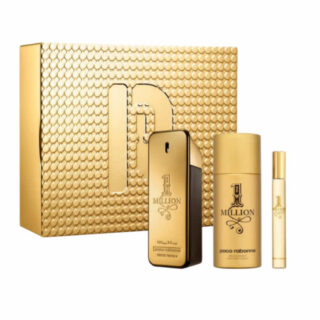 Paco Rabanne 1 Million Eau de Toilette 100ml + Miniatura 10ml + Gel de Banho 100ml