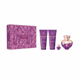 Versace Dylan Purple Eau de Parfum 50ml + gel de duche e banho 50ml + leite corporal perfumado 50ml