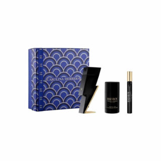 Carolina Herrera Bad Boy Eau - Eau de Toilette Spray 100ml +Eau de Toilette Spray 10ml + Shower Gel 100ml