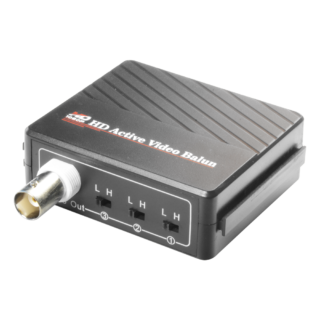 Balun (Transceptor) Optimizado para vídeo HD: HDTVI / HDCVI / AHD 1 canal - BA615A-RX