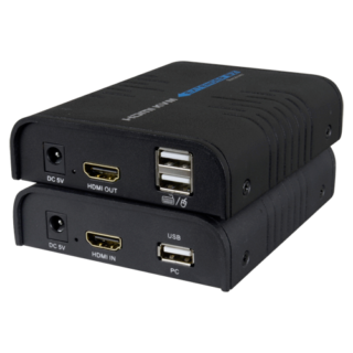 Extensor de sinal HDMI/USB por TCP/IP máximo 120 metros - HDMI-KVM-EXT
