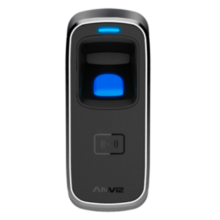 Anviz Leitor biométrico autónomo de acessos ID por impressão digital e/ou cartão MF - M5PLUS-BT-WIFI-MF