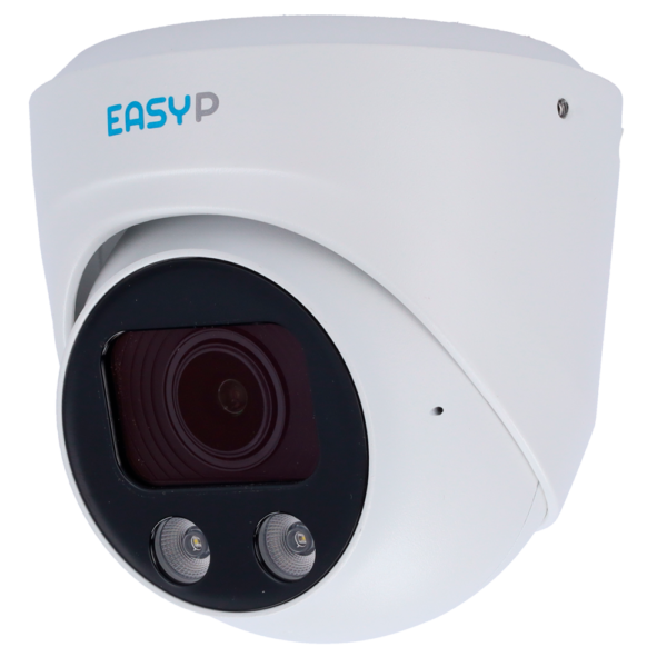 Easy-P com IA Câmara Turret IP 1/2.8" 8 Mpixel Lente varifocal motorizada 2.7 ~ 13.5 mm - EP-IPT230ZA-8-DL