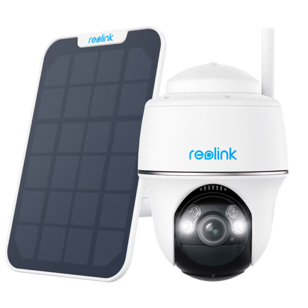 Reolink Câmara WiFi alimentada por bateria 5MP 2K - RL-ARGUS-B430-SOLARKIT-W