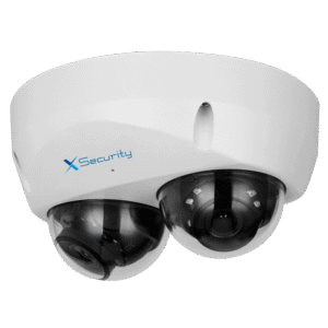 X-Security Cámara IP Domo dual - XS-IPD850A-4U-MIND