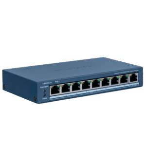 Hikvision Switch de mesa PoE gerenciável 8 portas - DS-3E1309P-EI/M