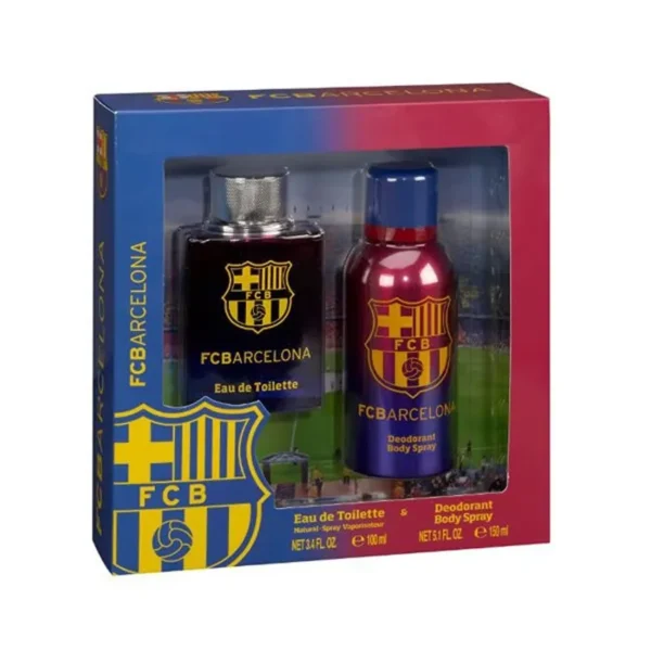 FC Barcelona Eau De Toilette Spray 100ml Set 2 Pieces - Image 2