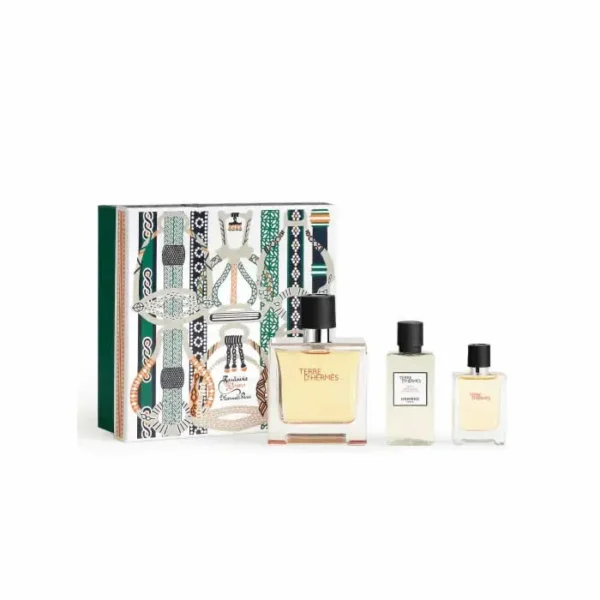 Terre D'Hermès Eau De Parfum Spray 75ml Set 3 Pieces - Image 2