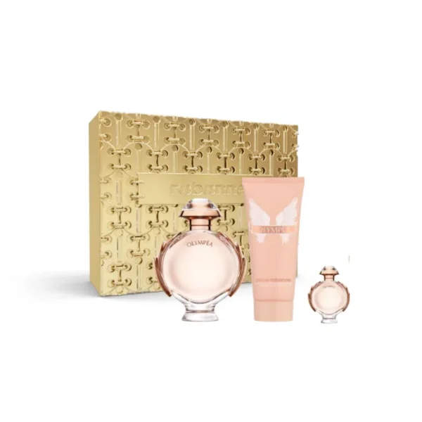 Paco Rabanne Olympéa Eau De Perfume Spray 80ml Set 3 Pieces Christmas 2023 - Image 2