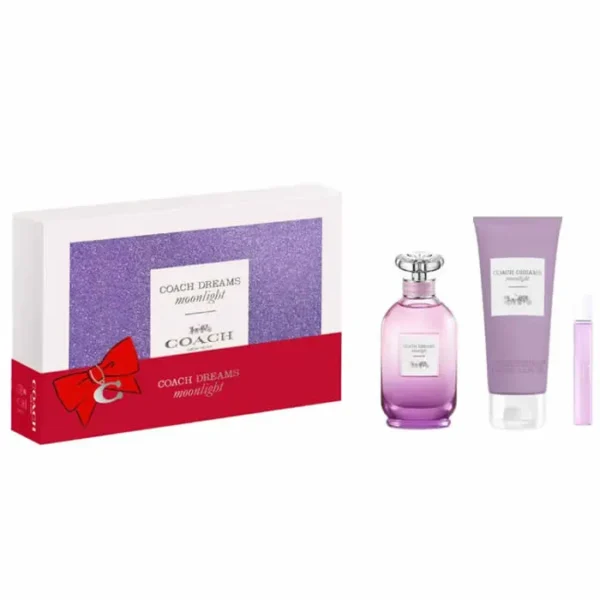 Coach Dreams Moonlight Eau De Perfume Spray 90ml Set 3 Pieces - Image 2