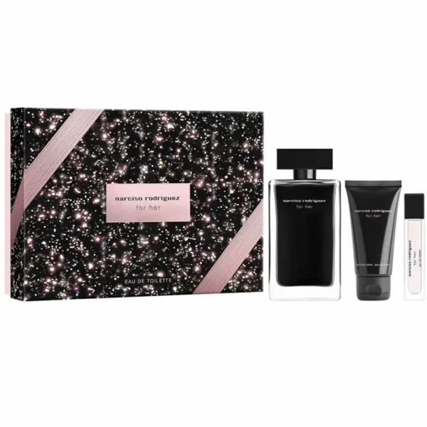 Narciso Rodriguez For Her Eau De Toilette Spray 100ml Set 3 Pieces - Image 2