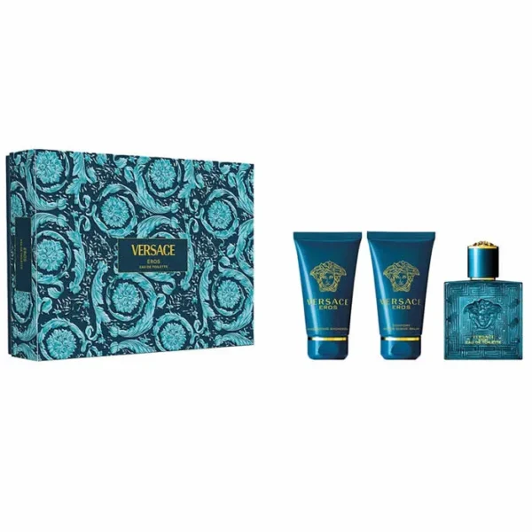 Versace Eros Eau De Toilette Spray 50ml Set 3 Pieces - Image 2