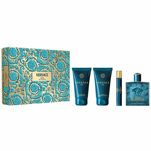 Versace Eros Eau De Perfume Spray 100ml Set 4 Pieces - Image 2