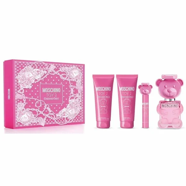 Moschino Toy 2 Bubblegum Eau de Toilette Spray 100ml Set 4 Pieces - Image 2