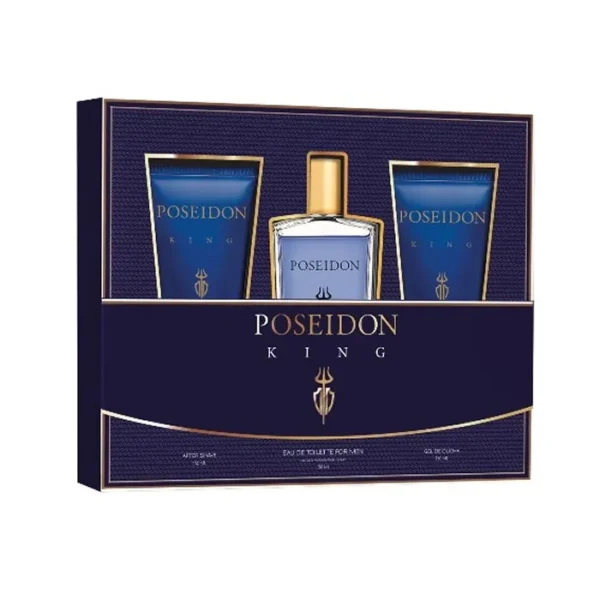 Aire De Sevilla Poseidon King Men Eau De Toilette Spray 150ml Set 3 Pieces - Image 2