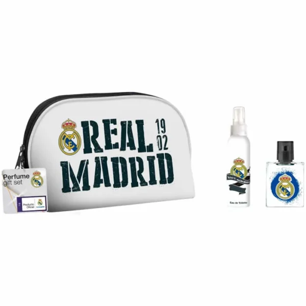 Real Madrid Eau De Toilette Spray 50ml Set 3 Pieces - Image 2