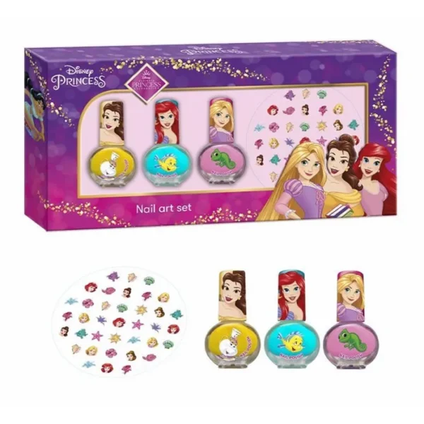 Disney Princess Nail Art Set 4 Pieces - Image 2