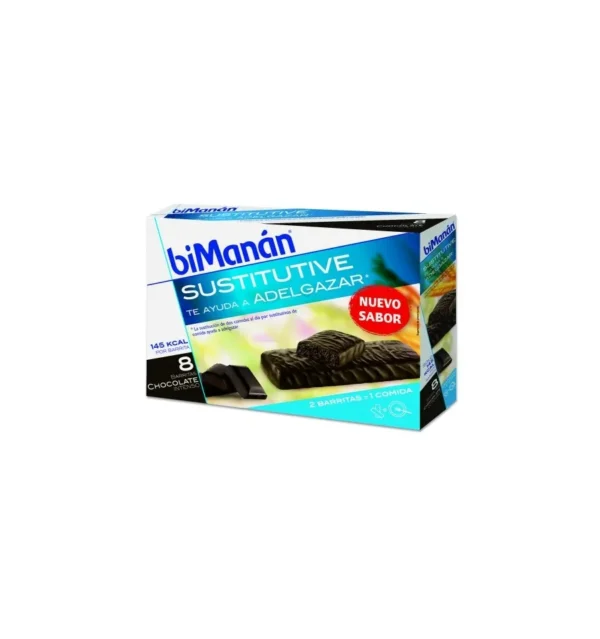 Bimanán Beslim Barritas Chocolate Intenso 8uds - Image 2