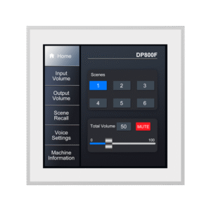 Painel de controlo inteligente - DSPPA-DP800F