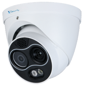 Cámara térmica Turret Dual IP X-Security - XS-IPTT256A-2D4-WIZ
