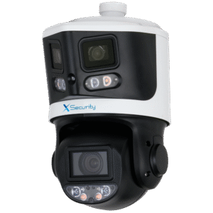 X-Security Gama ULTRA Câmara IP PTZ  Resolução PTZ 4 Mpixel Lente PTZ 4~40 mm - XS-IPSD5510TA-8P-TIOC-TANDEM