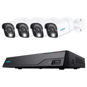 Reolink Kit NVR PoE + 4 câmaras 5MP PoE 2TB - RL-NVS8-5MB4