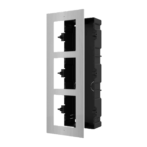 Painel frontal e caixa de registro encastrada - DS-KD-ACF3/S