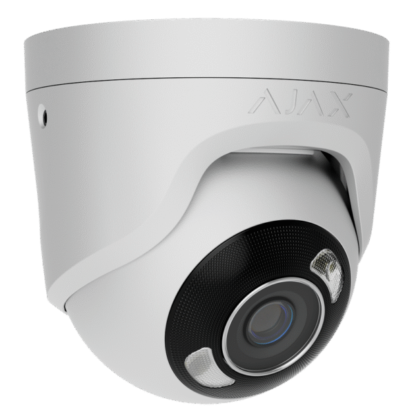Câmara IP Turret 5 Megapixel Ajax IP - AJ-TURRETCAM-5-0400-HL-W