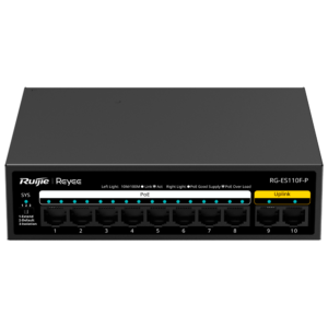 Reyee PoE Desktop Switch - RG-ES110F-P