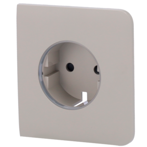 Ajax Cobertura lateral frontal para tomada inteligente tipo F Azeitona - AJ-SIDECOVER-SMART-OLI