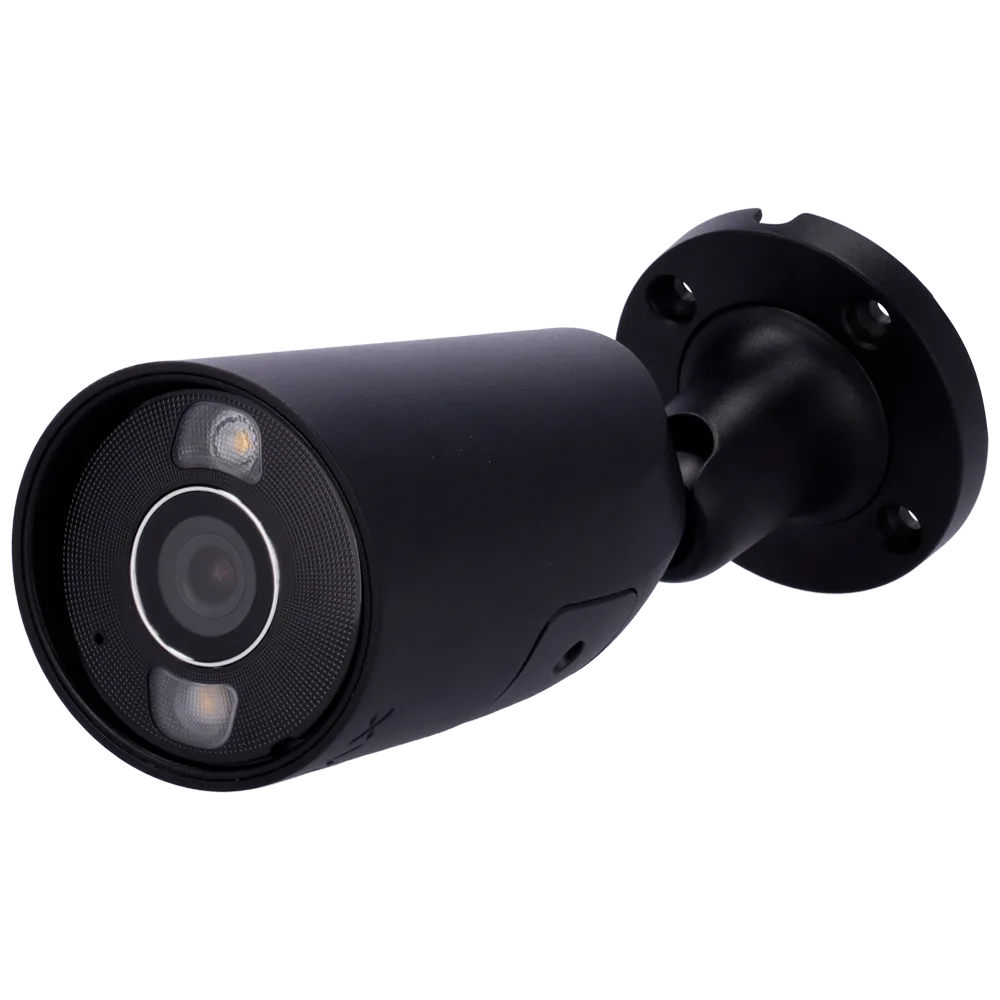 Câmara IP bullet 8 Megapixel Ajax - 1/2.7" Progressive Scan CMOS - Lente 4 mm | Ranhura MicroSD até 256GB mm - IV 50m | Luz branca 50 m | PoE 802.3at/af - Com Inteligência Artificial - Cor preto