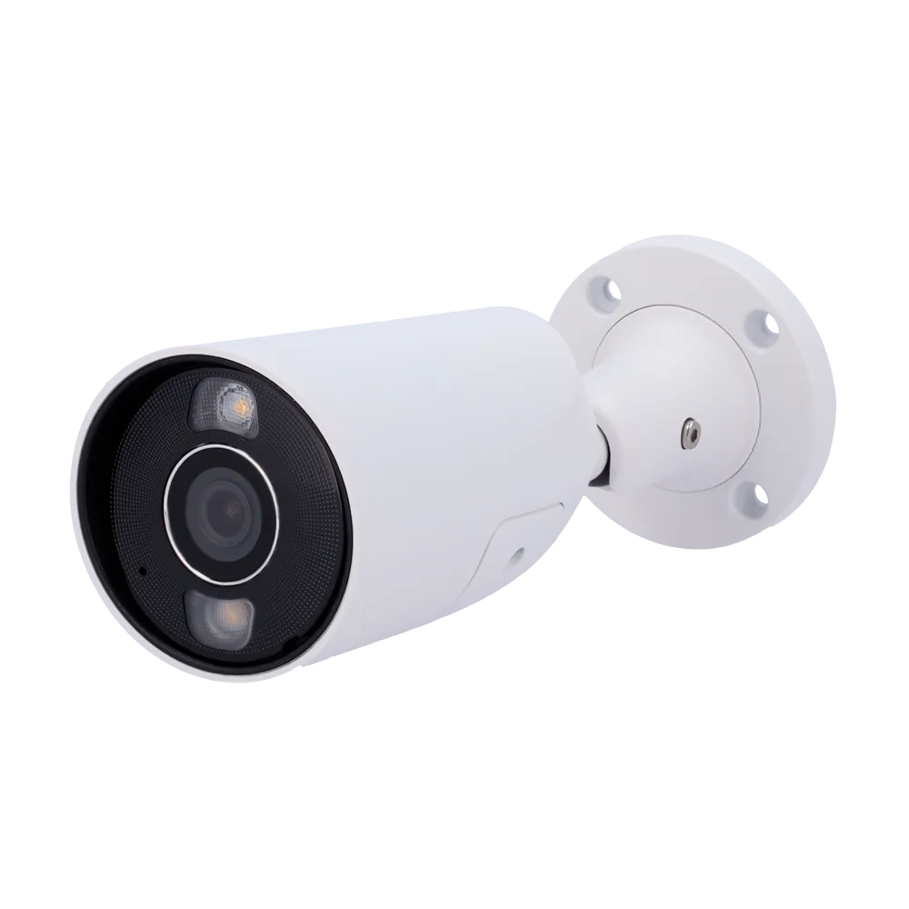 Câmara IP bullet 8 Megapixel Ajax - 1/2.7" Progressive Scan CMOS - Lente 4 mm | Ranhura MicroSD até 256GB mm - IV 50m | Luz branca 50 m | PoE 802.3at/af - Com Inteligência Artificial - Cor branco