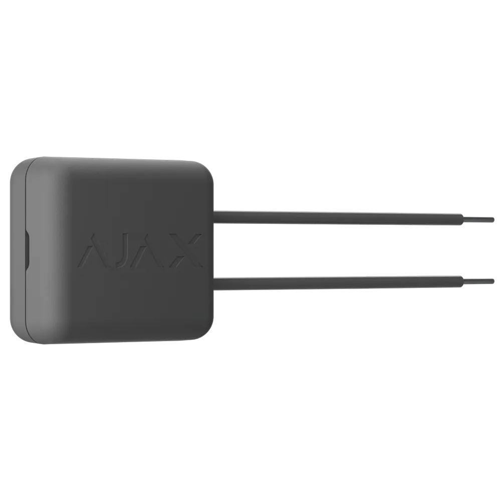 Bypass para luz regulável - Evita a cintilação da luz - Compatível com AJ-LIGHTCORE-DIMMER - Fonte de alimentação 230 V AC 50 Hz - Ajax - LightSwitch Bypass (Dimmer)