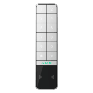 Teclado para exterior IP66/IK08 com leitor RFID - Ativação/desativação total ou em grupo - Autenticação: códigos