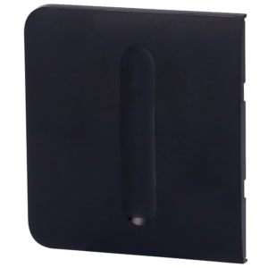 Painel tátil para interrutor de luz regulável - Compatível com AJ-LIGHTCORE-DIMMER-VERT - Retroiluminação LED - Painel de toque lateral sem contacto - Cor preto - Ajax - LightSwitch SideButton (Dimmer)