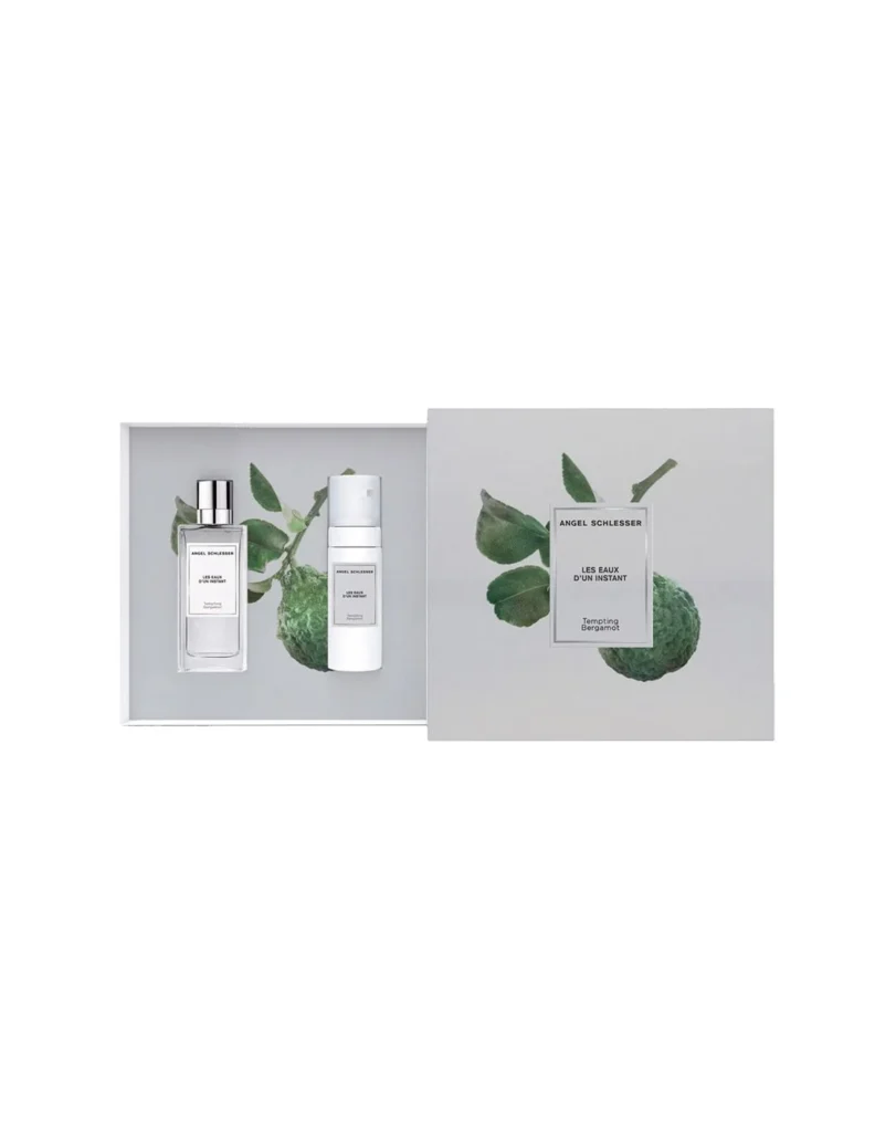 Perfume - Angel Schlesser Instant Tempting Bergamont Watercolor Coffret Eau De Toilette Spray 100ml Set 2 Pieces da marca - ANGEL SCHLESSER