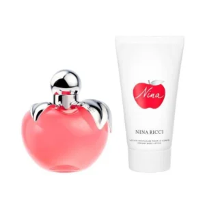 Perfume - Nina Ricci Nina Eau De Toilette Recargable 80ml Creamy Loción Corporal 75ml da marca - NINA RICCI