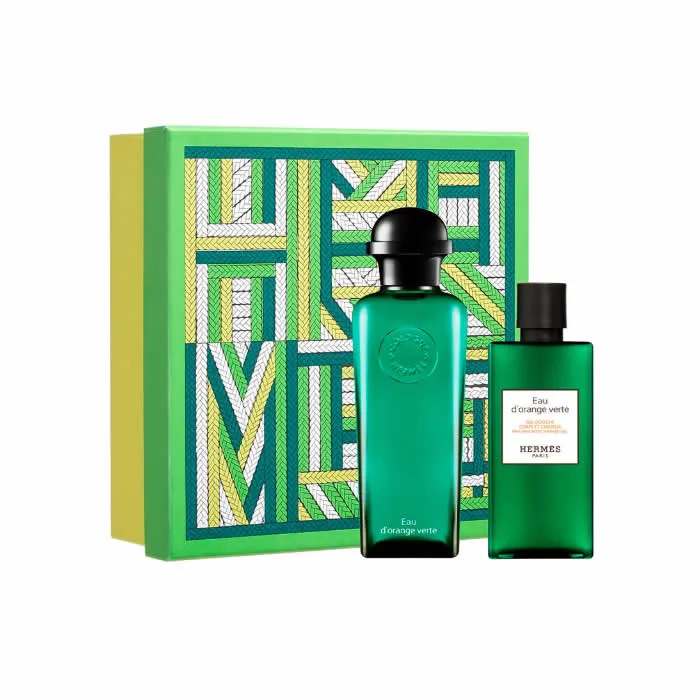 Perfume - Hermès Eau D'Orange Verte Eau De Cologne Spray 100ml Set 2 Pieces da marca - HERMÈS