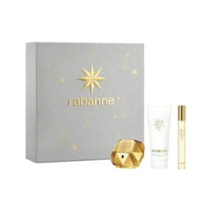 Perfume - Paco Rabanne Lady Million Eau Parfum 50ml Leche Corporal 75ml Eau Parfum 10ml da marca - PACO RABANNE