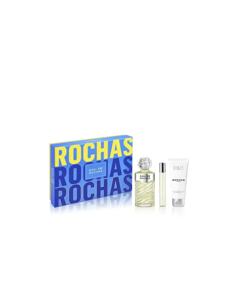 Perfume - Set Eau Rochas Edt 100ml Body 100ml Edt 20ml@ da marca - ROCHAS