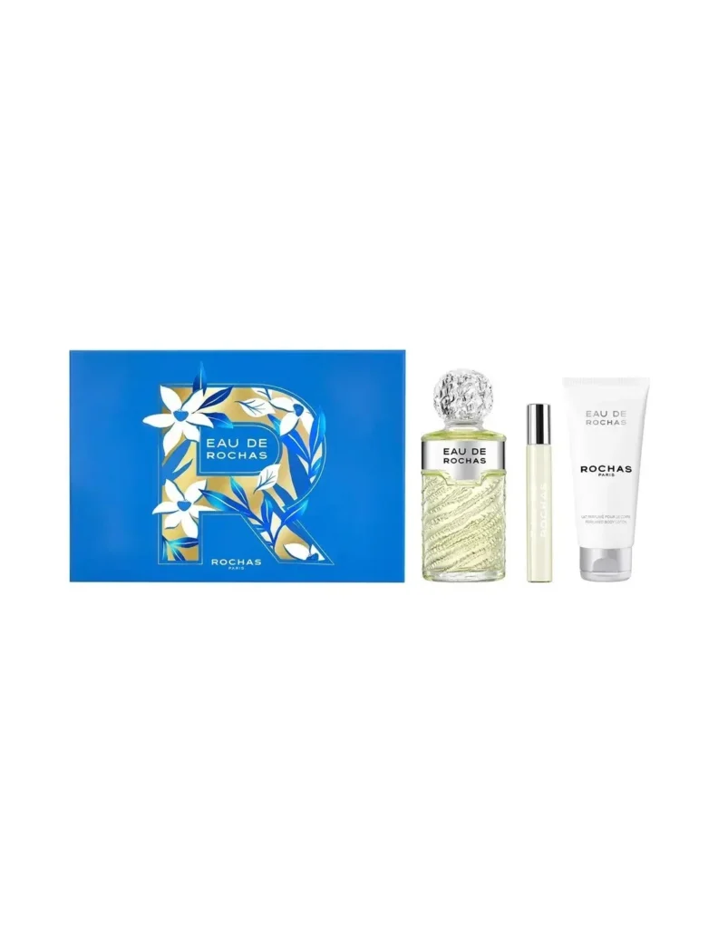 Perfume - Rochas Eau Rochas Etv 100ml Leche Corporal 100ml Toilette 20ml da marca - ROCHAS