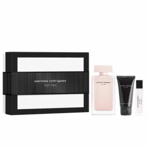 Narciso Rodriguez For Her Eau De Parfum Spray 100ml Set 3 Pieces