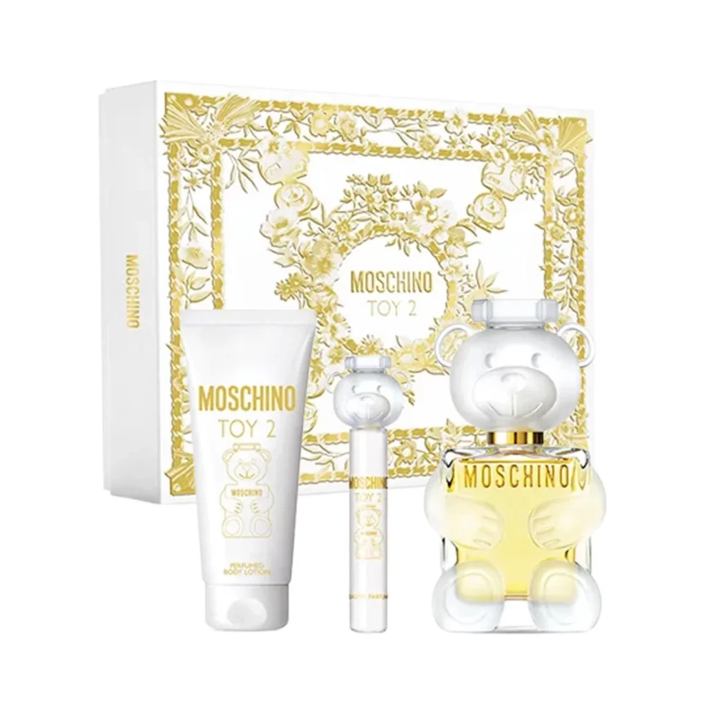 Perfume - Moschino Toy 2 Eau De Parfum 100ml Spray Locion Corporal Perfumada 100ml Miniatura Eau De Parfum 10mlvaporizador da marca - MOSCHINO