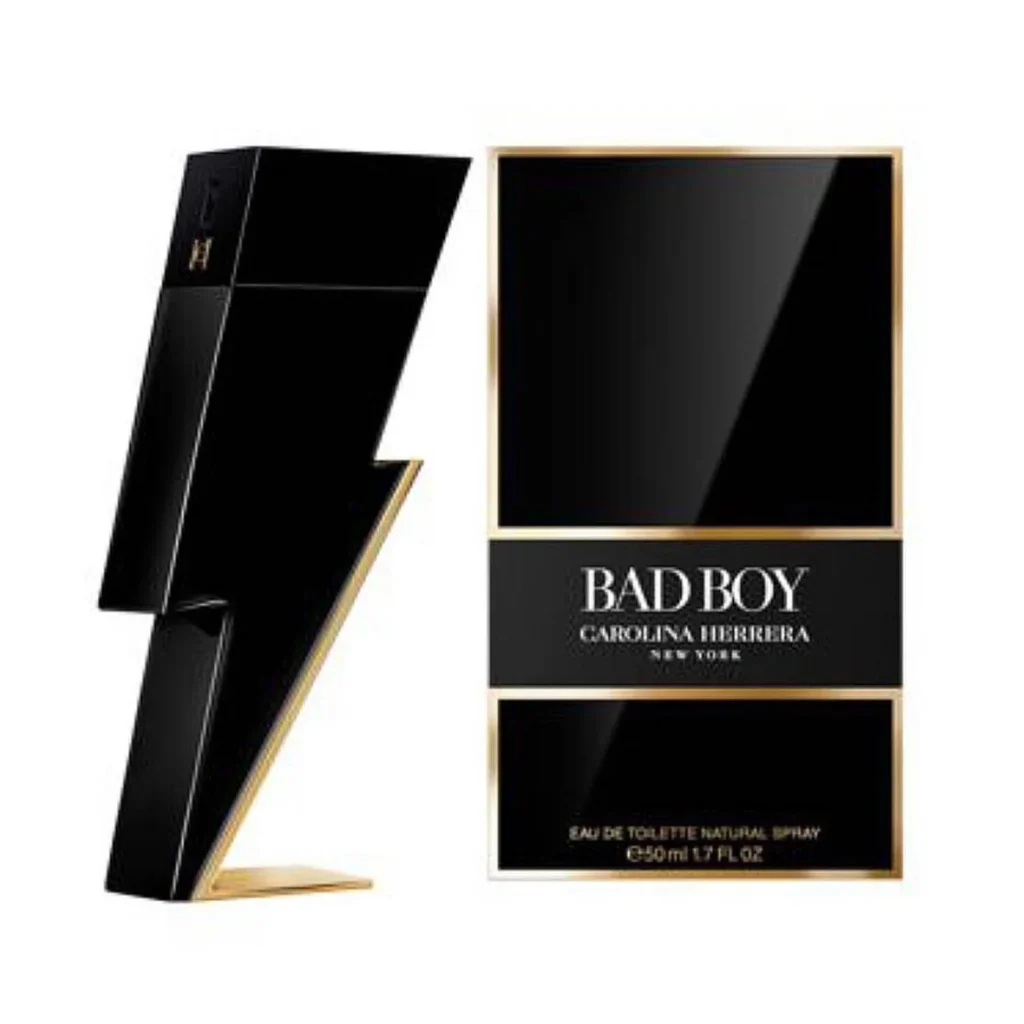 Perfume - Carolina Herrera Bad Boy Edt Spray 50ml da marca - CAROLINA HERRERA