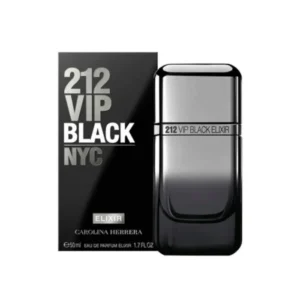 Perfume - Carolina Herrera 212 VIP Black Eau de Parfum Elixir Spray 50ml da marca - CAROLINA HERRERA