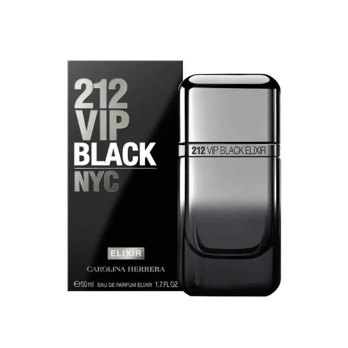 Perfume - Carolina Herrera 212 VIP Black Eau de Parfum Elixir Spray 50ml da marca - CAROLINA HERRERA
