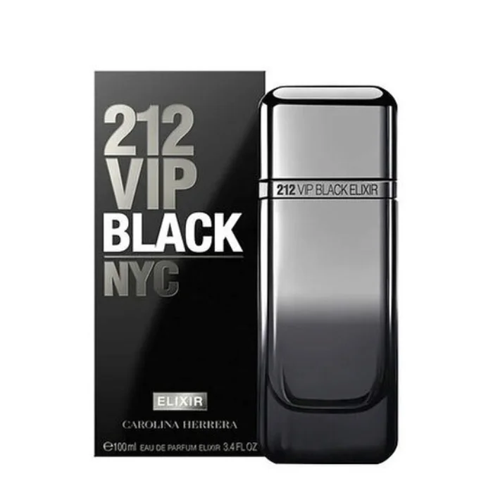 Perfume - Carolina Herrera 212 VIP Black Eau de Parfum Elixir Spray 100ml da marca - CAROLINA HERRERA
