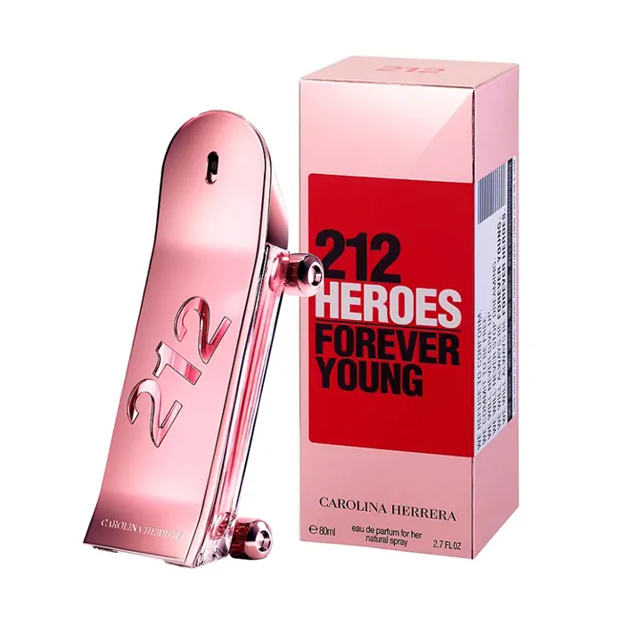 Perfume - Carolina Herrera 212 Heroes For Her Eau De Perfume Spray 80ml da marca - CAROLINA HERRERA