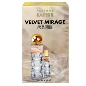 Perfume - Saphir Velvet Mirage Edp Spray 200ml 30ml Sets da marca - SAPHIR