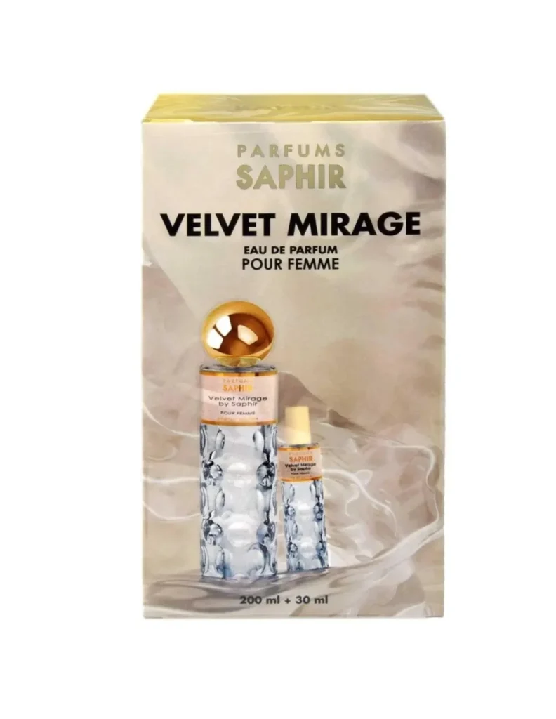 Perfume - Saphir Velvet Mirage Edp Spray 200ml 30ml Sets da marca - SAPHIR